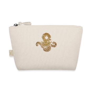 Diving Octopus Helmet Diver Snorkeling Kraken - Organic Pouch - nature - Front
