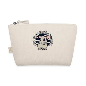 Let's Cuddle And Chinchill Long Tail Long Hair - Organic Pouch - nature - Front