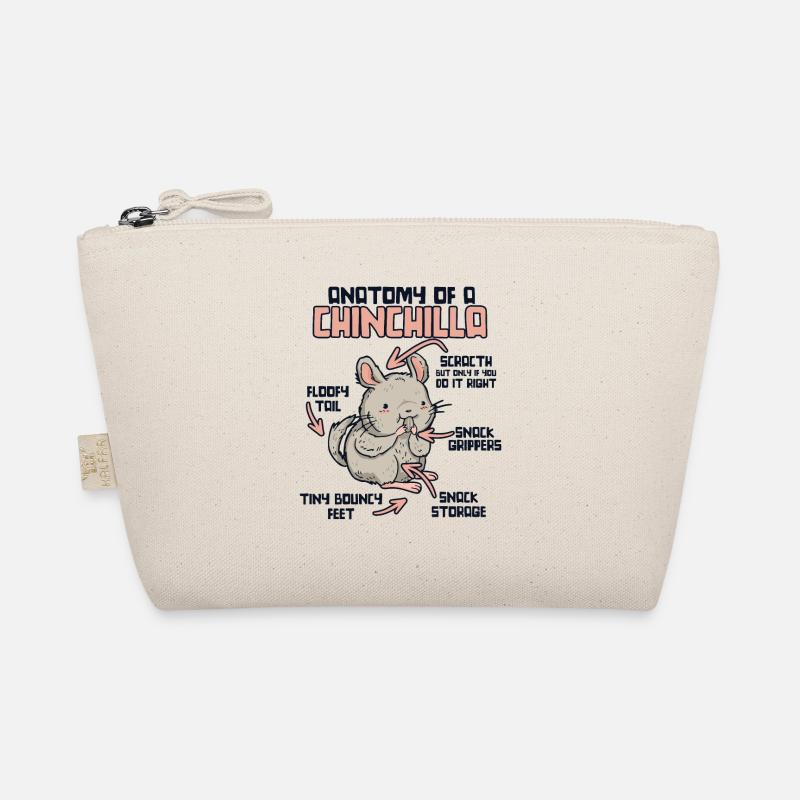 Anatomie d’un chinchilla longue queue cheveux longs Trousse biologique