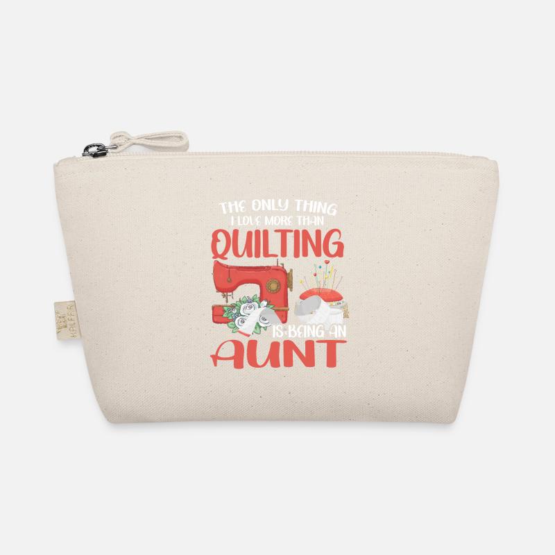 Quilting Gift Sewing Knitting Quilter Organic Pouch