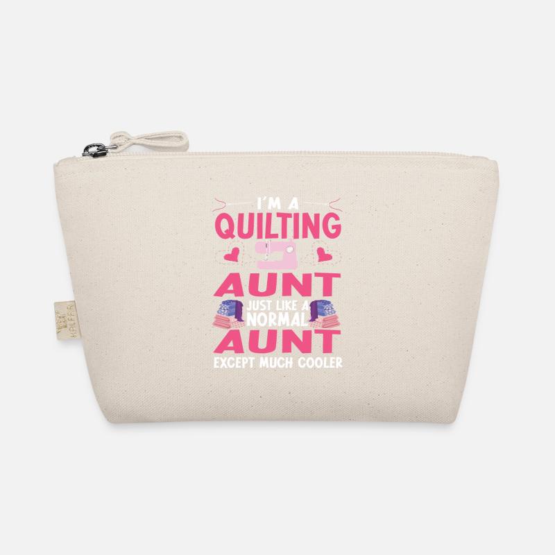 Quilting Gift Sewing Knitting Quilter Organic Pouch