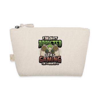 I'm not addicted to gambling, I'm a gambler - Organic Pouch - nature - Front