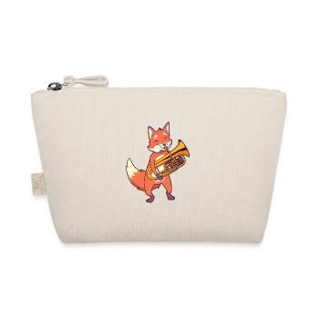 Un renard de dessin animé joue de l’euphonium - Trousse biologique - nature - Devant