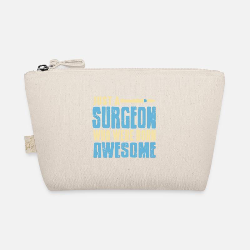 Just A Surgeon Who Were Born Awesome Retro Funny Bio-Täschchen