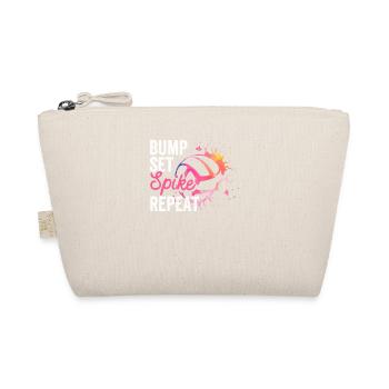 Bump Set Spike Répéter Funny Volleyball Lover - Trousse biologique - nature - Devant