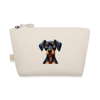 Doberman Pinscher Adventure Companion - Organic Pouch - nature - Front