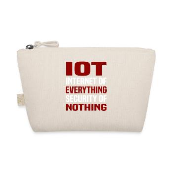 Internet Of Things IOT Programmer Admin IT - Organic Pouch - nature - Front