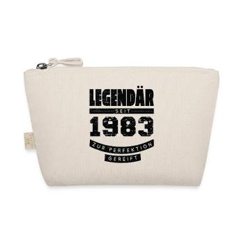 Legendär Seit 1983 Geburtstag 40Jahre Sprüche - Bio-Täschchen - Natur - Vorne
