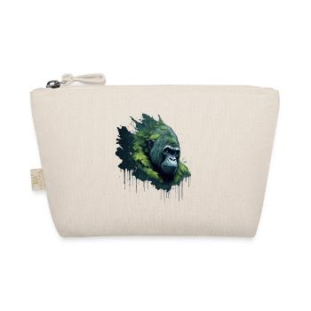 Aquarelle Gorille avec des feuilles - Trousse biologique - nature - Devant