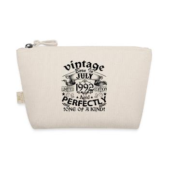 July 1992 | Vintage 1992 | born in July - Organic Pouch - nature - Front