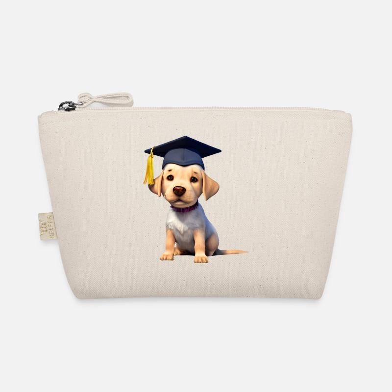 Bachelor Labrador Studium Hunde Schulabschluss Bio-Täschchen