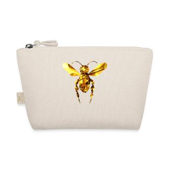 Biene Honig Bienenzüchter Bienenboss Imker Bienen - Bio-Täschchen - Natur - Vorne