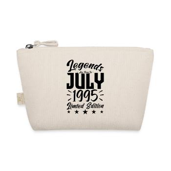 Geboren im Juli 1995. Geburtstagsgeschenk. - Bio-Täschchen - Natur - Vorne