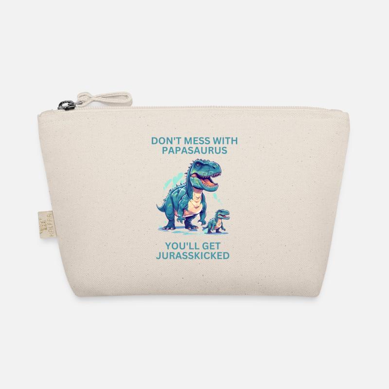Drôle Papa Papasaurus Dino Dinosaur Cadeau Trousse biologique