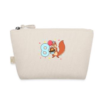 Avec des écureuils - anniversaire des enfants 8 ans - Trousse biologique - nature - Devant