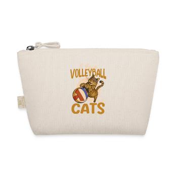 J’adore le volleyball et l’entraînement des chats - Trousse biologique - nature - Devant