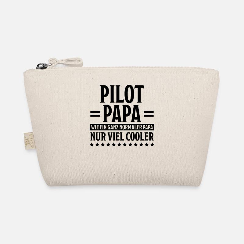Pilot Spruch Flug Flugsport Witz Piloten Geschenk Bio-Täschchen