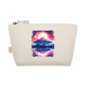 Mont Fuji Vaporwave Esthétique Japon Vue Volcan - Trousse biologique - nature - Devant