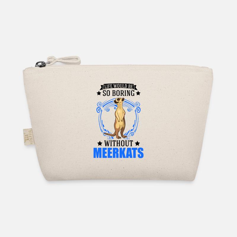 Erdmännchen Geschenk Meerkat Bio-Täschchen