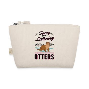 Loutre Cadeau Loutre Loutre Loutre Loutre de mer - Trousse biologique - nature - Devant