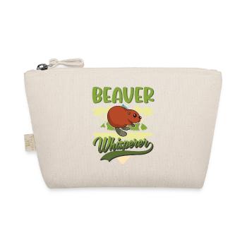 Beaver Whispering Beaver Dam - Organic Pouch - nature - Front
