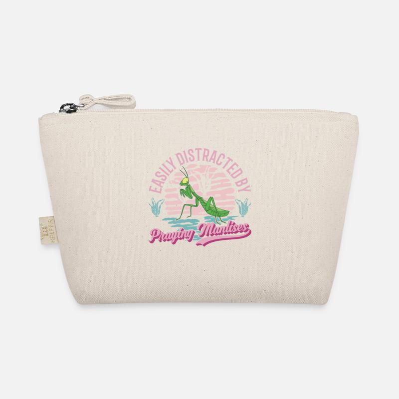 Gottesanbeterin Praying Mantis Fangschrecke Organic Pouch