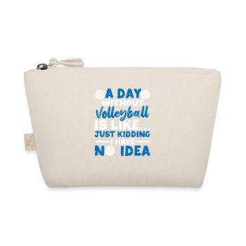Une journée sans joueurs de volleyball Entraîneur Fan Team - Trousse biologique - nature - Devant