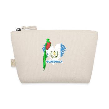 Guatemala Guatemalan Flag DNA I Gift - Organic Pouch - nature - Front