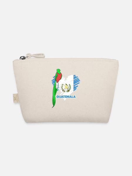 Guatemala Guatemalan Flagge DNA I Geschenk - Bio-Täschchen - Natur