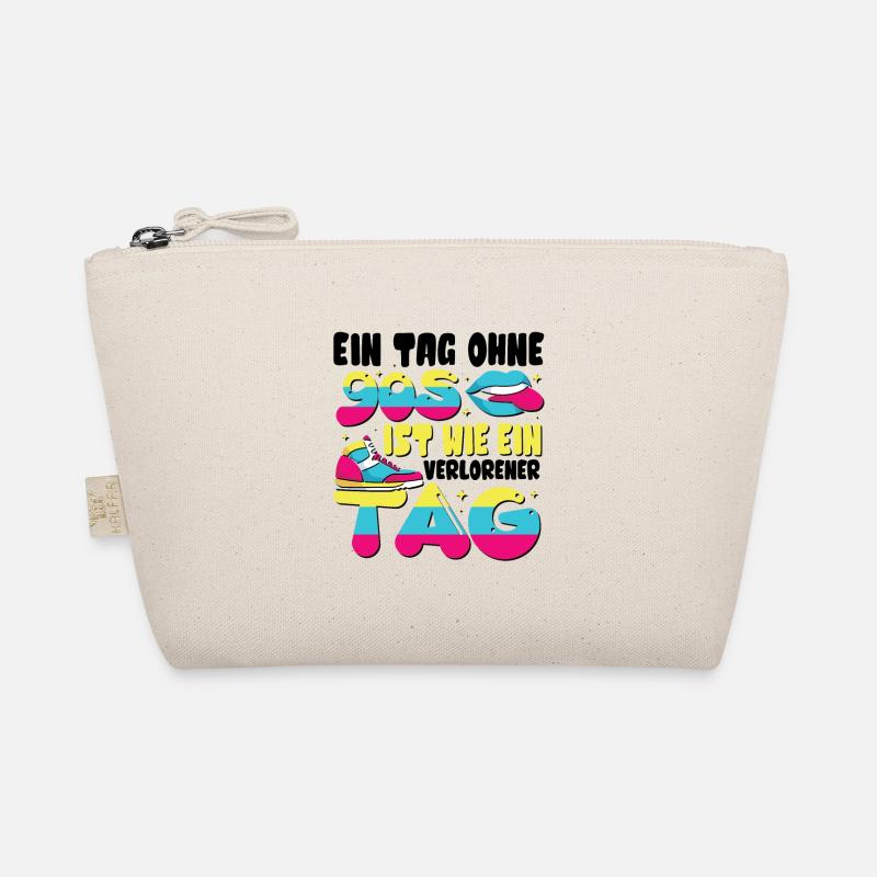 Ein Tag ohne 90s - Bio-Täschchen - Natur