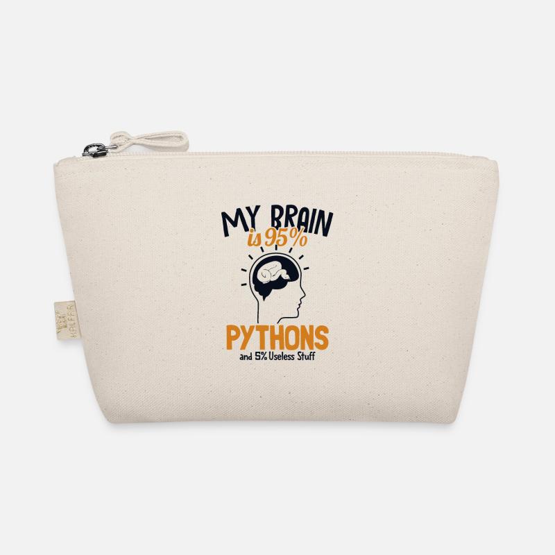 Mon cerveau est composé à 95% de pythons Python Snake Banana Trousse biologique