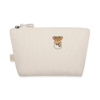 Rainbow Deer Flag Pride LGBTQ Cute Deer - Organic Pouch - nature - Front