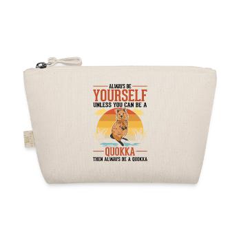 Always be yourself Quokka Kurzschwanzkänguru - Bio-Täschchen - Natur - Vorne