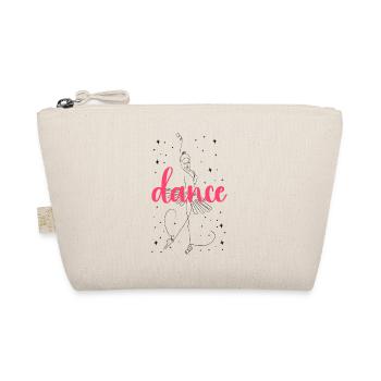Ballet Dancer Dance Girl Ballerina - Organic Pouch - nature - Front