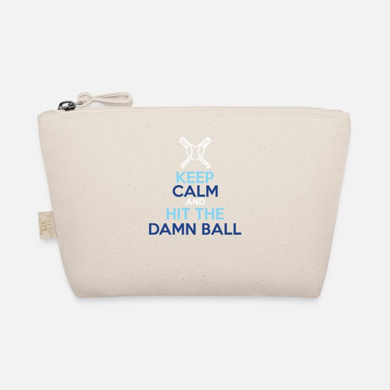 keep calm baseball Organic Pouch