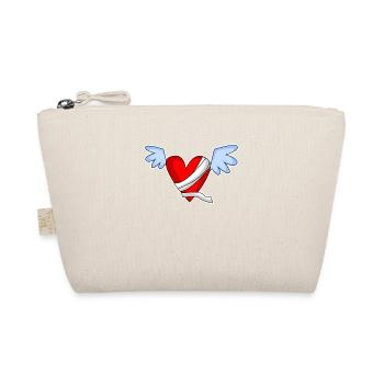 Coeur Ange Ailes d’Ange - Trousse biologique - nature - Devant