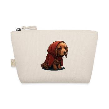 Chien mignon et triste - Trousse biologique - nature - Devant
