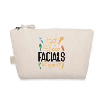 Cute Licensed Esthetician Skincare - Bio-Täschchen - Natur - Vorne