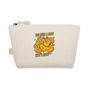 Vous avez un chien mignon Python serpent banane - Trousse biologique - nature - Devant