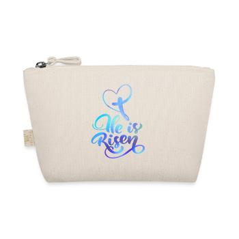 Easter Jesus Christ Resurrection Saying - Organic Pouch - nature - Front