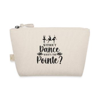 Ballet Dancer Dance Girl Ballerina - Organic Pouch - nature - Front