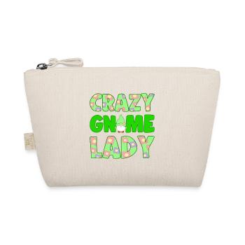 Crazy Gnome Lady Yard Garden Gnome Idée cadeau - Trousse biologique - nature - Devant