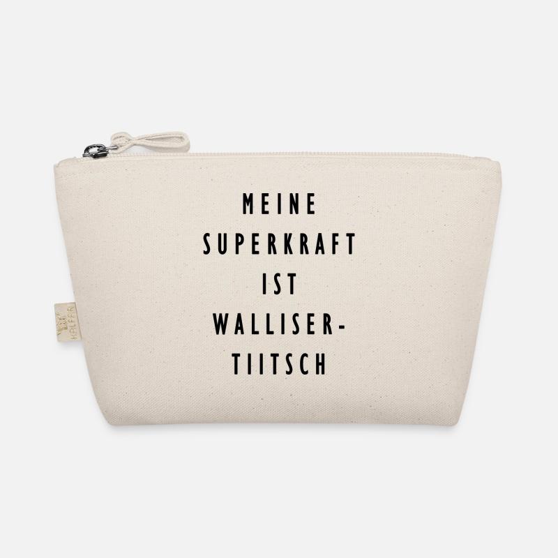 Superkraft Wallisertiitsch Bio-Täschchen