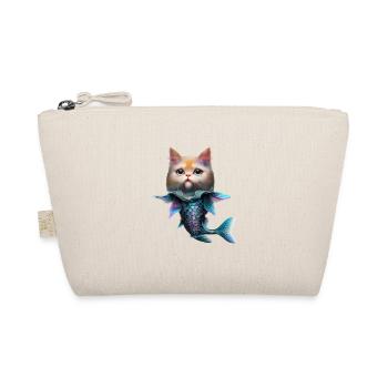 Fish Cat Fusion - Organic Pouch - nature - Front