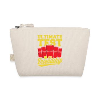 Bier Pong Champion Der ultimative Test der Freunds - Bio-Täschchen - Natur - Vorne