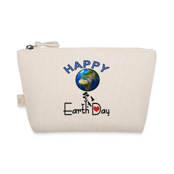Earth Day, Save the World, Environment, Gift Idea - Organic Pouch - nature - Front