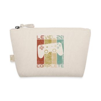 20 Birthday Gamer Niveau 20 Vintage complet - Trousse biologique - nature - Devant