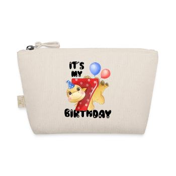 C’est mon anniversaire, 7ème anniversaire, joyeux anniversaire - Trousse biologique - nature - Devant