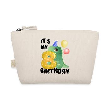 C’est mon anniversaire, 8ème anniversaire, joyeux anniversaire - Trousse biologique - nature - Devant