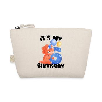 C’est mon anniversaire, 6ème anniversaire, joyeux anniversaire - Trousse biologique - nature - Devant